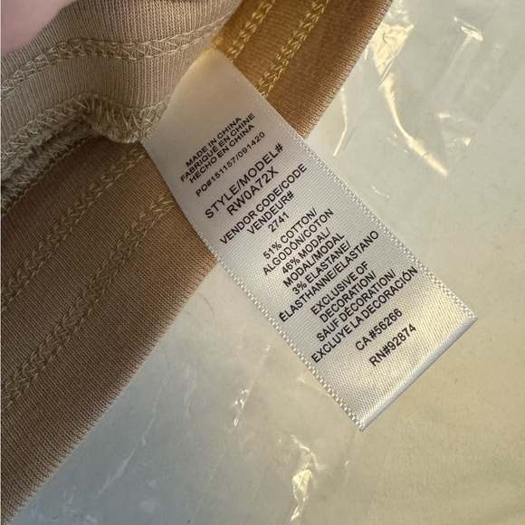 NWT Splendid 2-pc Thermal Henley Top and Bottom - Picture 6 of 6